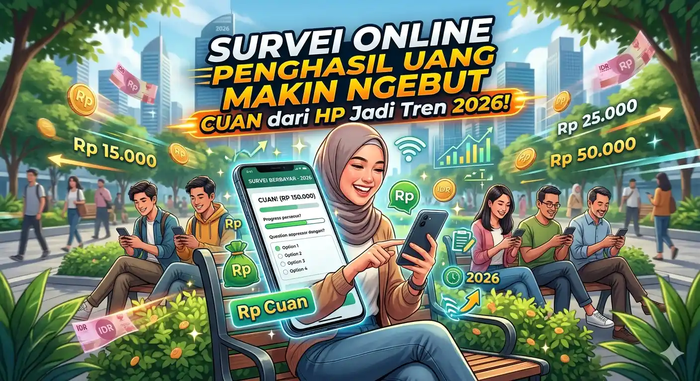 Survei Online Penghasil Uang Makin Ngebut